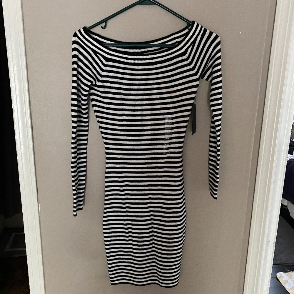 Black and white Guess dress